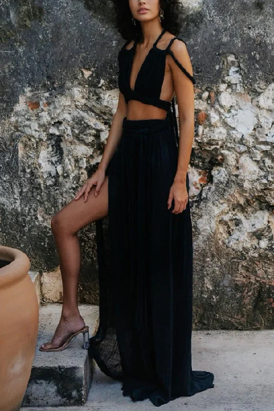 aphrodite-draped-braids-crop-tank-and-wrap-slit-maxi-skirt-set