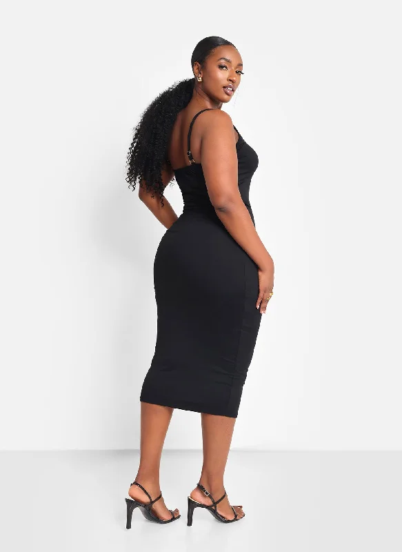 essential-v-neck-midi-bodycon-dress-black