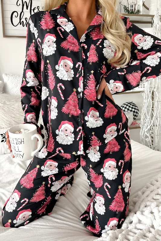 preorder-holiday-traditions-silky-printed-pajama-set-pink-santa-print