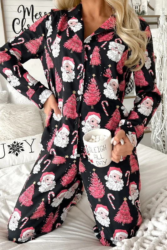 preorder-holiday-traditions-silky-printed-pajama-set-pink-santa-print