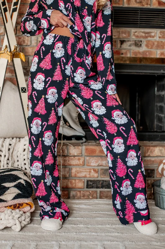 preorder-holiday-traditions-silky-printed-pajama-set-pink-santa-print