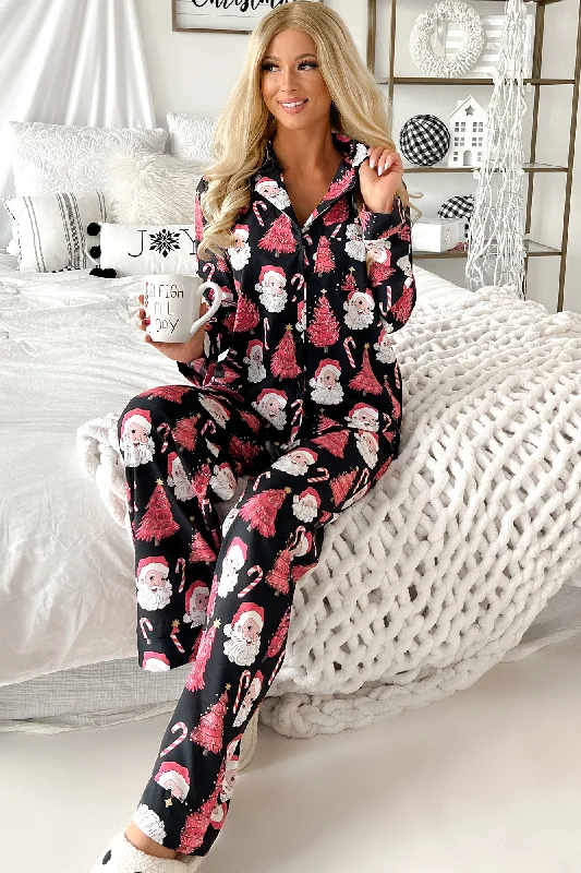 preorder-holiday-traditions-silky-printed-pajama-set-pink-santa-print