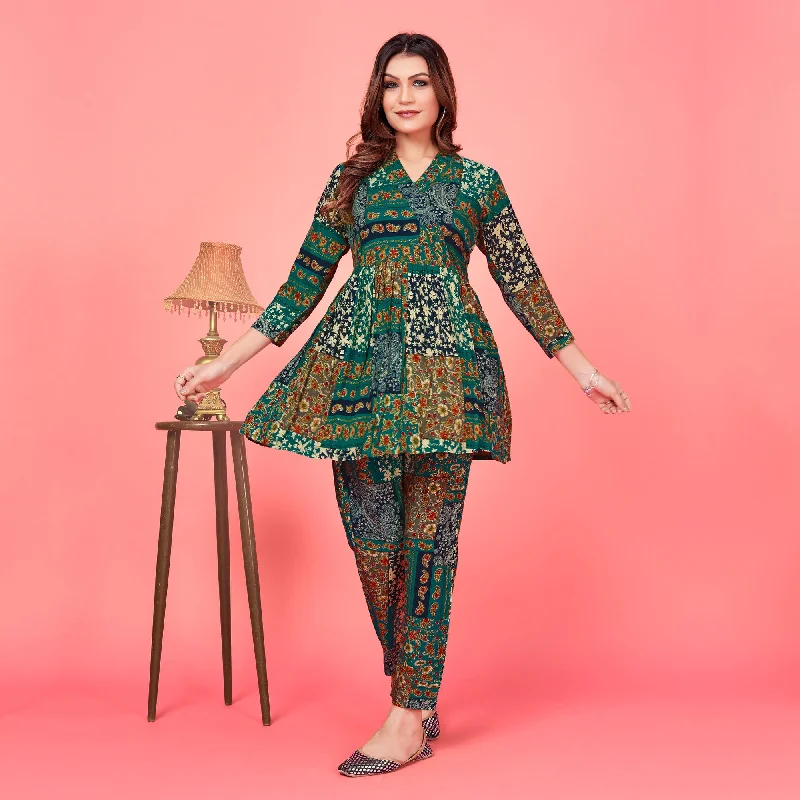 rama-green-floral-printed-rayon-co-ord-set