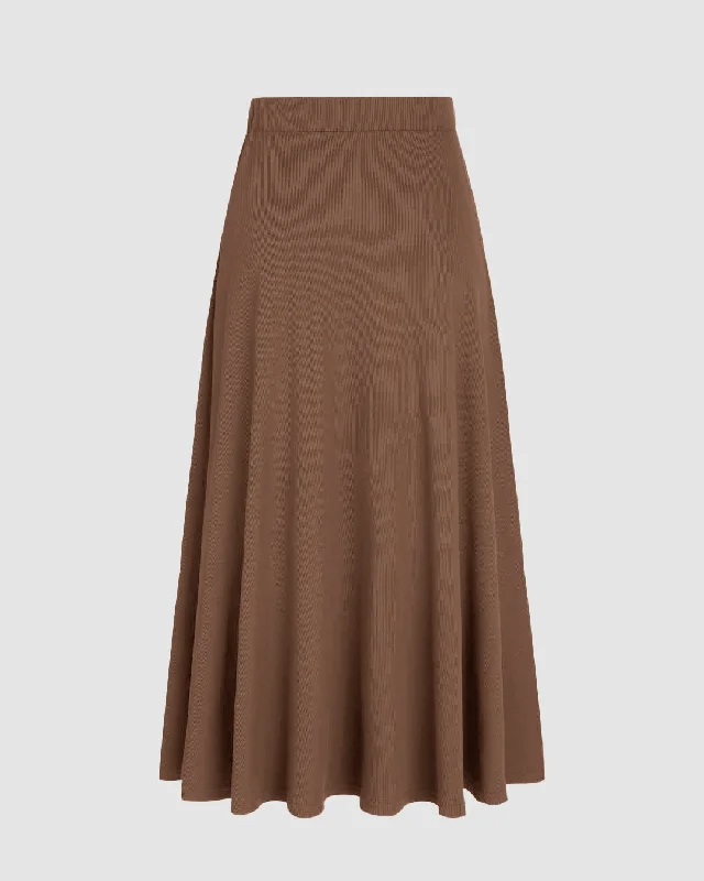 rib-round-neck-solid-tank-top-mid-waist-ruffle-midi-skirt-in-brown