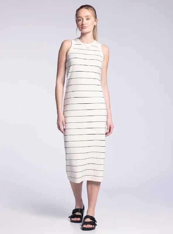 Walter Dress in Paris Stripe