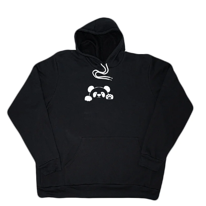 Panda Outline Giant Hoodie