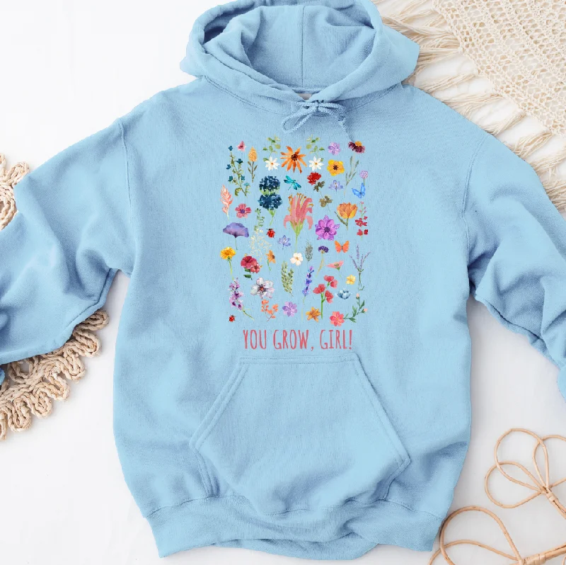 You Grow Girl Hoodie (S-3XL) Unisex - Multiple Colors!