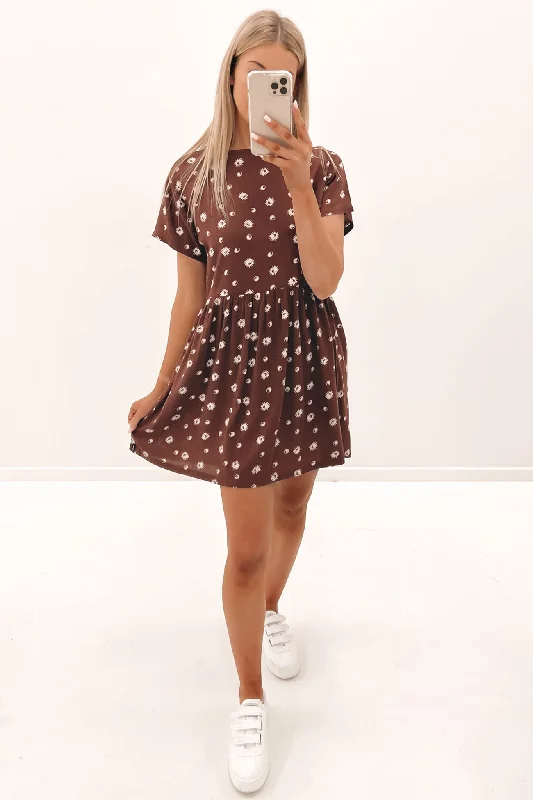 Balance Act Dress Cappuccino