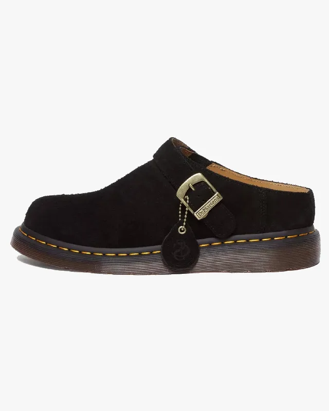 Dr Martens Archive Isham Desert Oasis Suede Mules - Black