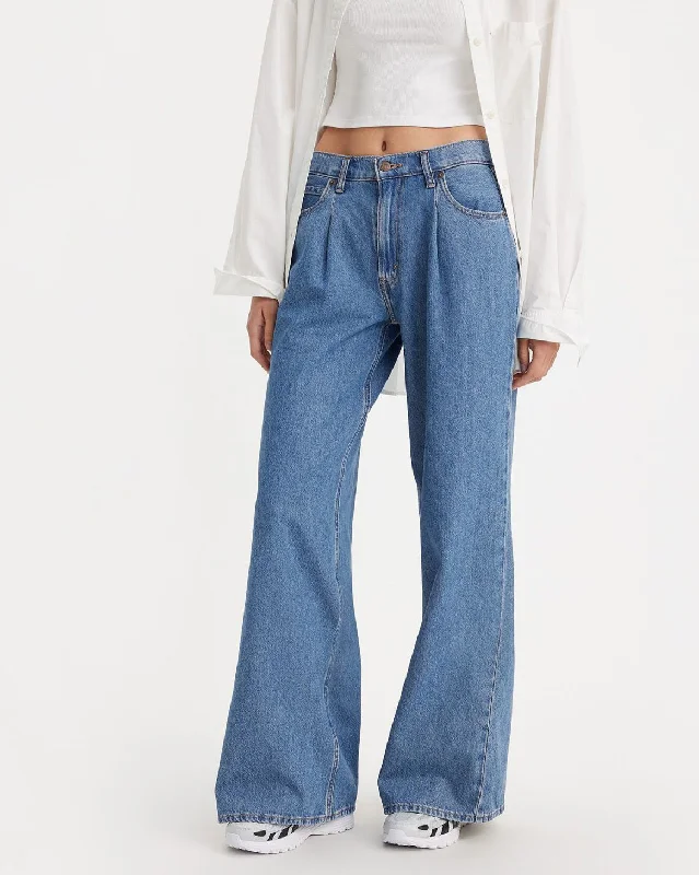 Levi's® Womens Baggy Dad Wide Leg Jeans - Cause And Effect