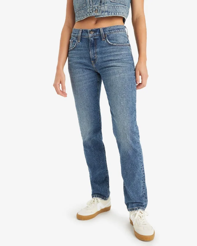 Levi's® Womens Middy Straight Jeans - On Trend