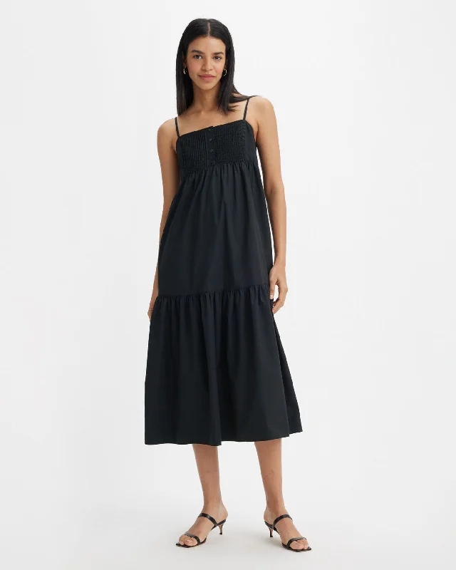 Levi's® Womens Tiered Issa Dress - Caviar