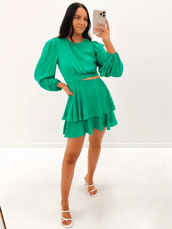 Piper Mini Dress Green