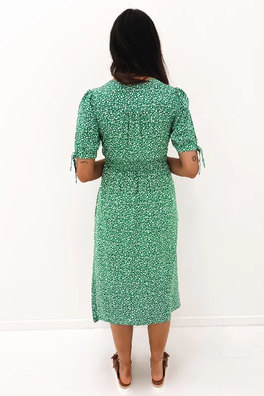 Ren Midi Dress Green