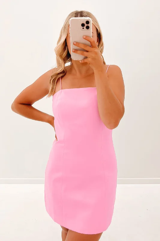 The Shallow Mini Dress Pink