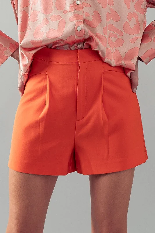 Trend: Notes Women's Shorts Closure Pleated