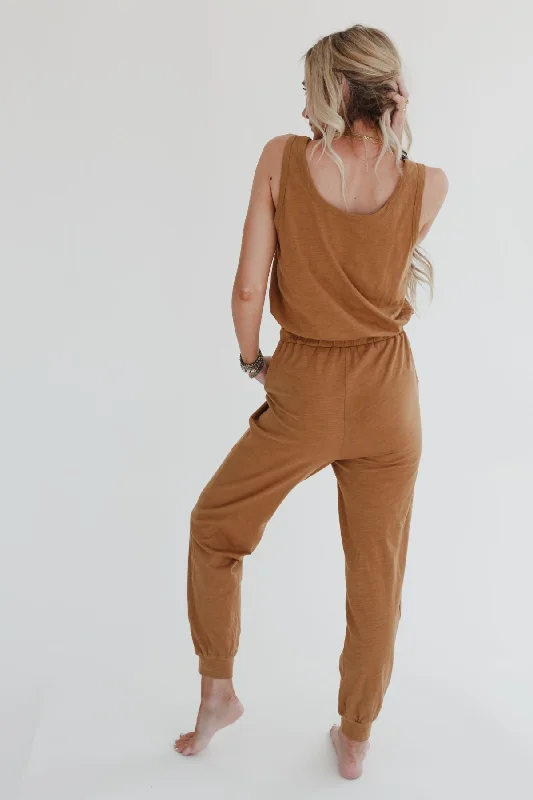 3bn-set-to-go-textured-jumpsuit-and-cardigan-set-camel