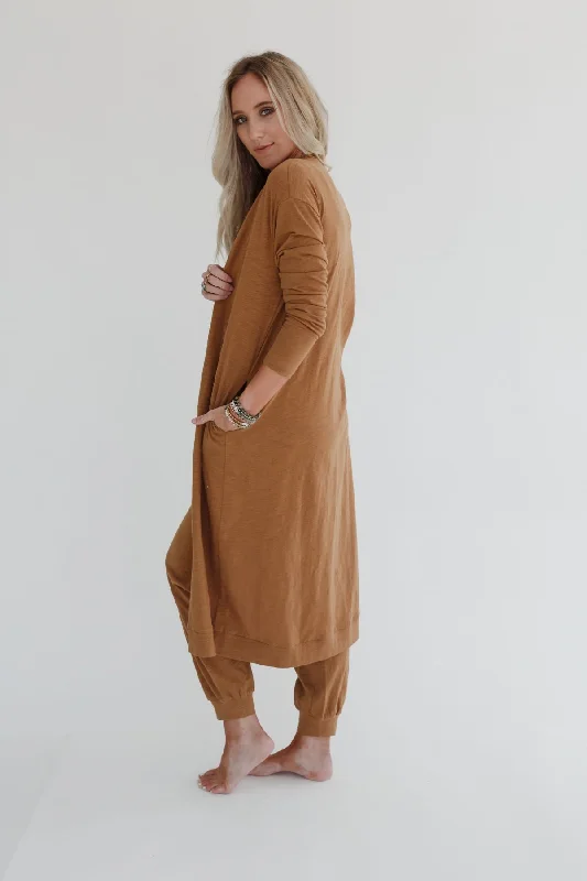 3bn-set-to-go-textured-jumpsuit-and-cardigan-set-camel