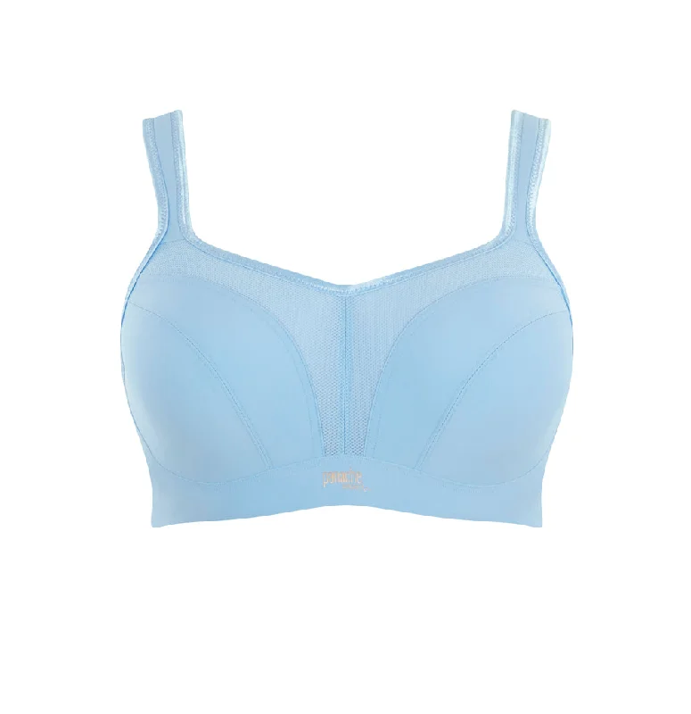 Sports Bra With Underwire In Sky Blue (In Stock)