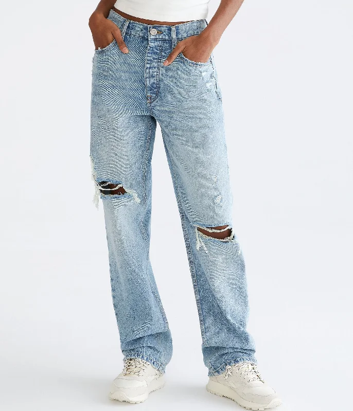 Aeropostale High-Rise Baggy Jean