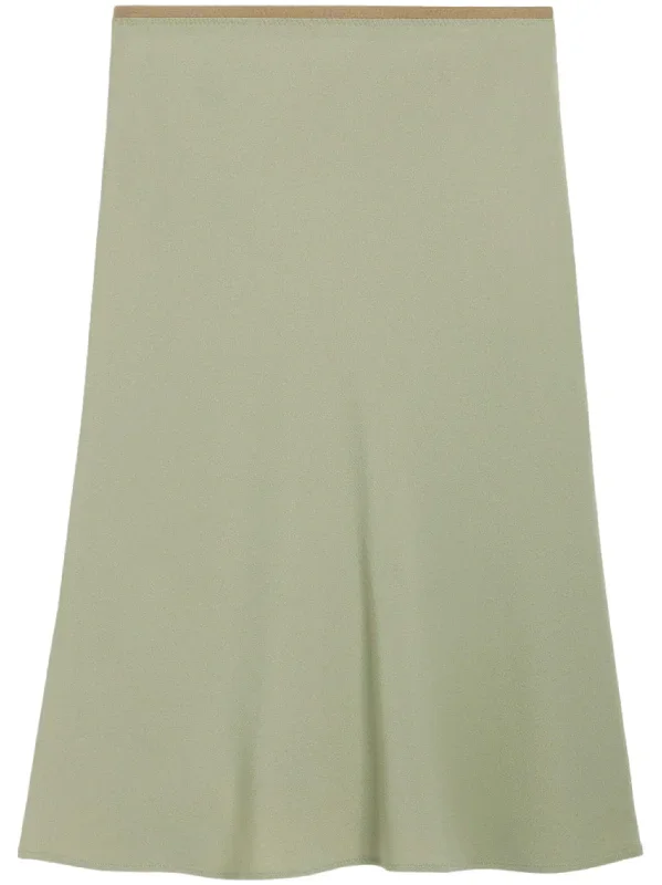 Midi Skirt With Elasticated Waist