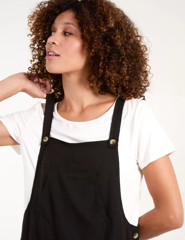 black-dungaree-with-buttons