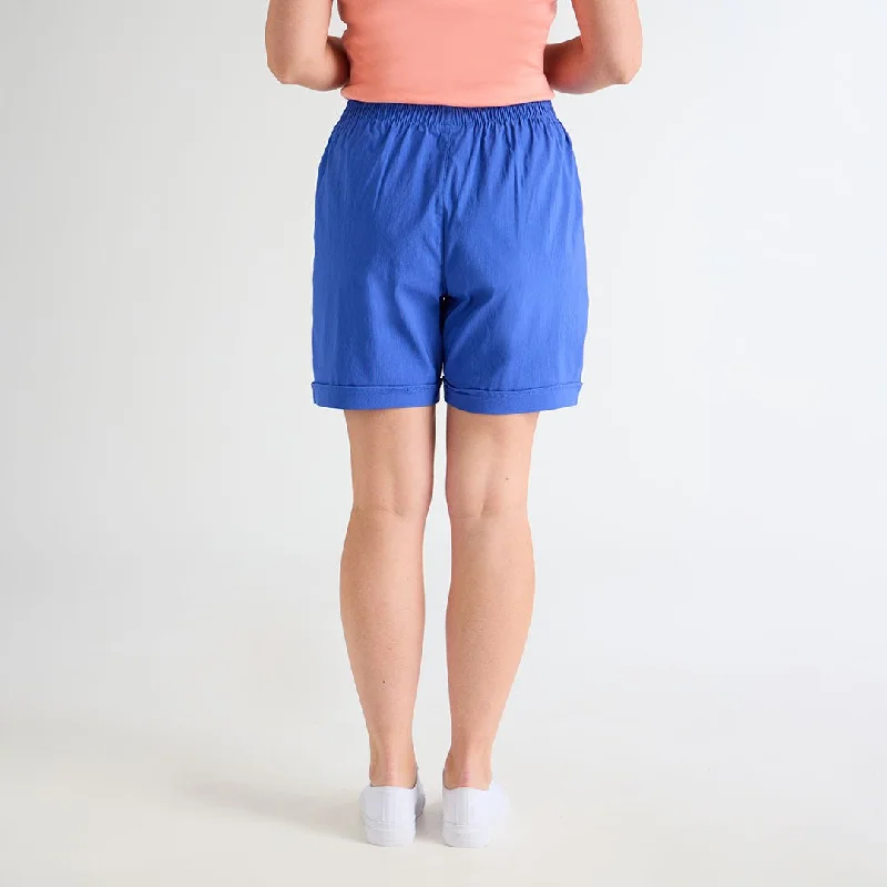 blue-summer-shorts-women