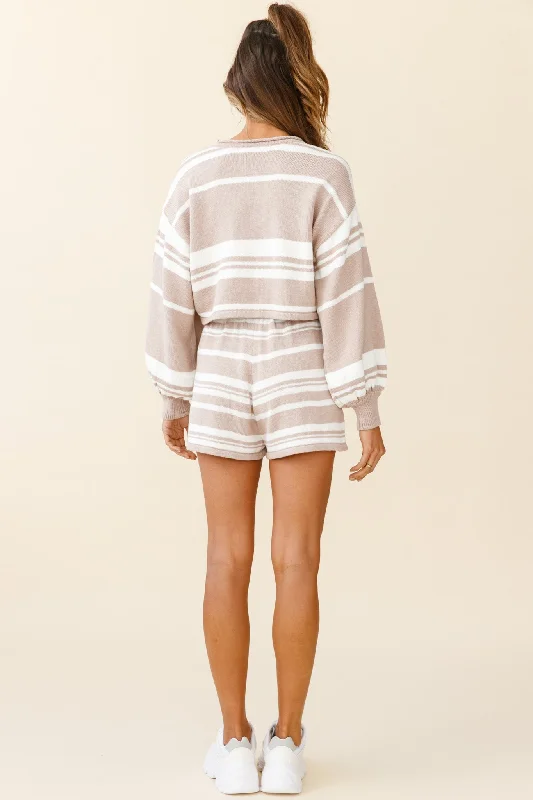 carlo-drawstring-waist-shorts-striped-pattern-mocha