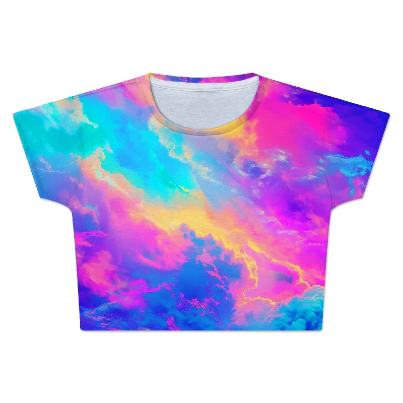 Cloudopia Crop Tee