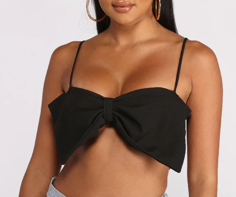 crepe-knit-spaghetti-strap-bow-crop-top-060030868001