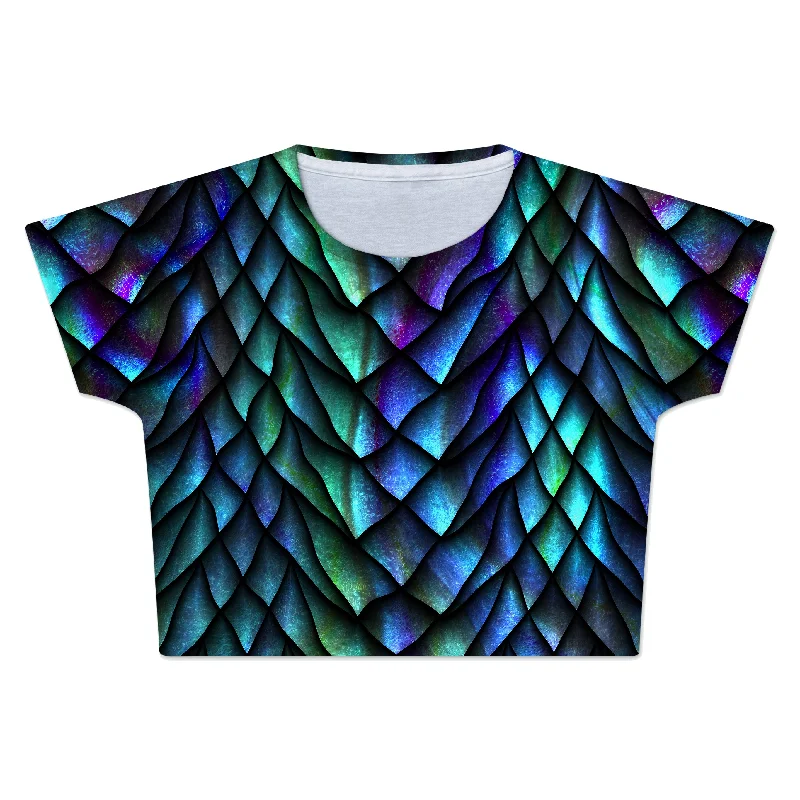 Dosed Dragon Scale Crop Tee