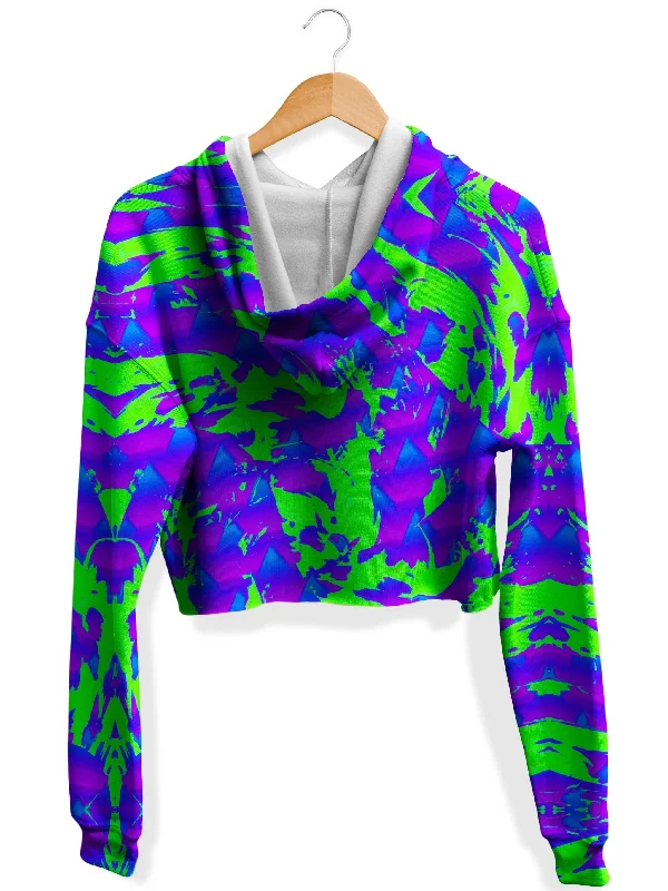 green-and-purple-hypno-splatter-fleece-crop-hoodie