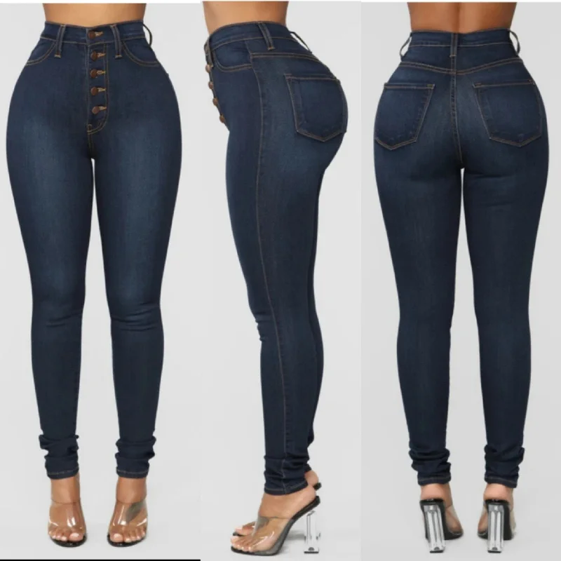 High Waisted skinny jeans