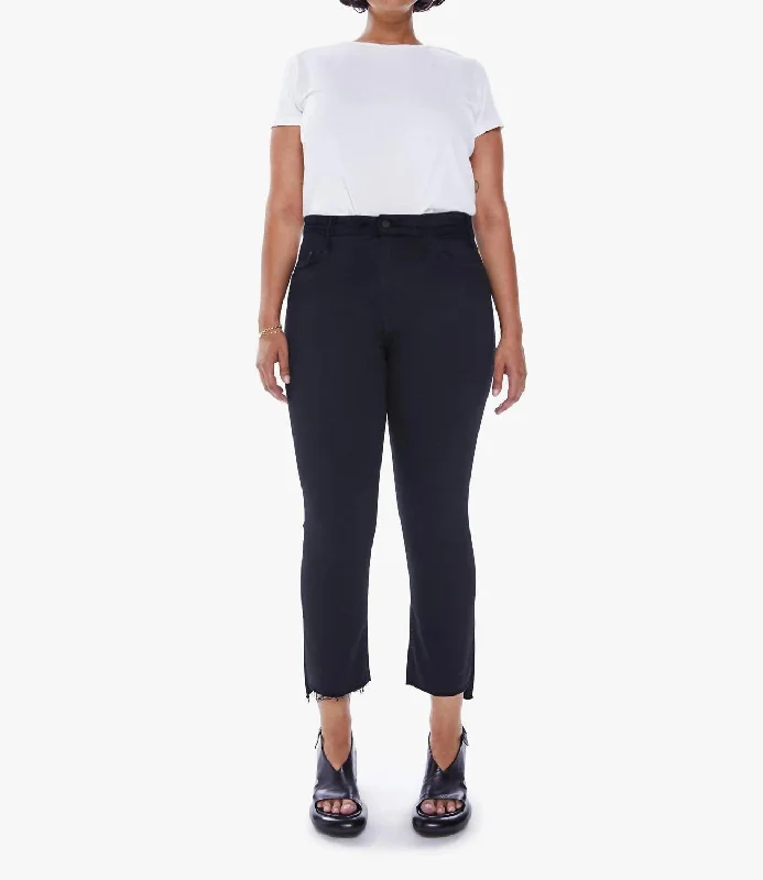 Insider Crop Step Fray Jeans In Not Guilty