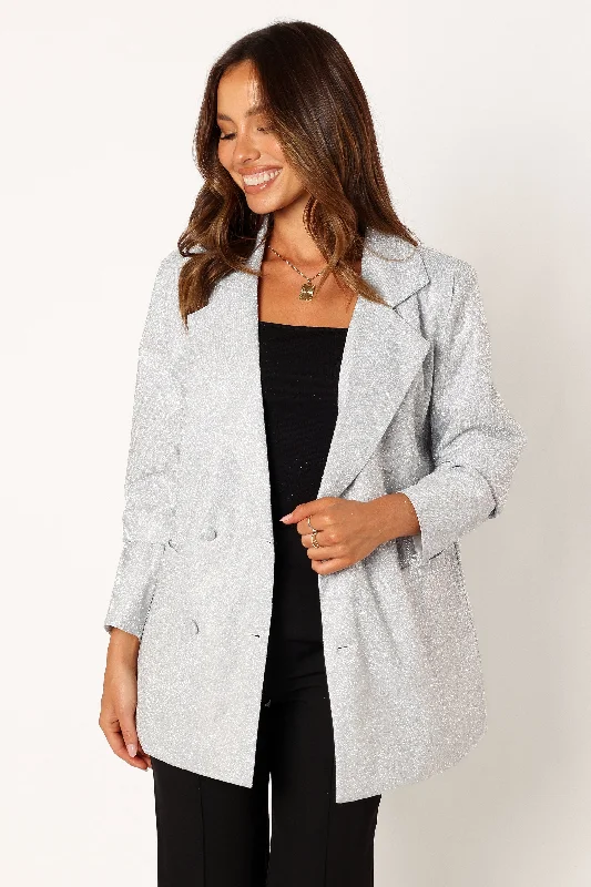 kensley-shimmer-double-button-blazer-silver