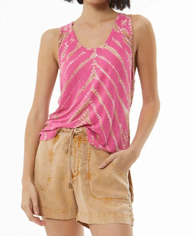 Lou Lou Tank In Flamenco Savannah Wash