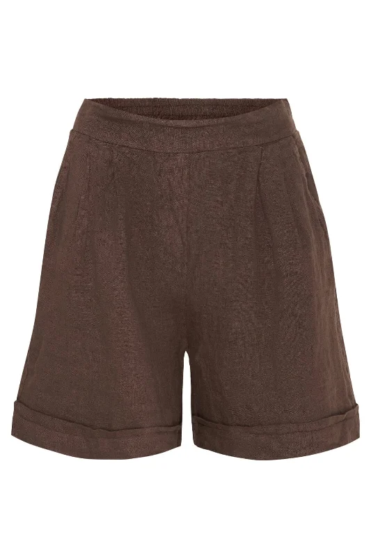 Marta Du Chateau - Mdcsophia Shorts - Cold Brown