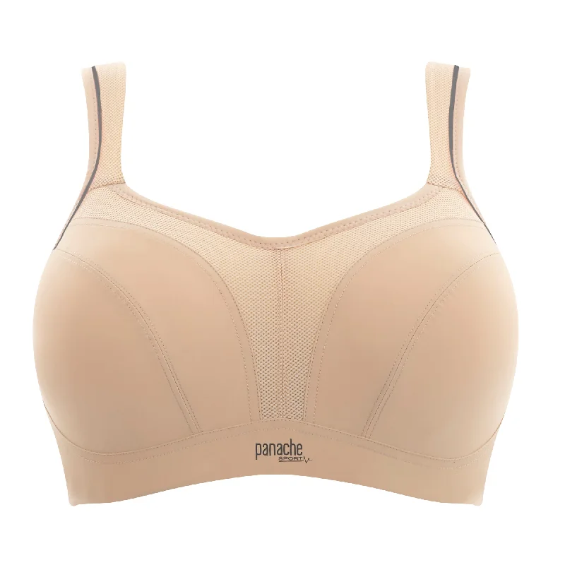 Panache Non Wire Padded Sports Bra in Latte (In Stock)