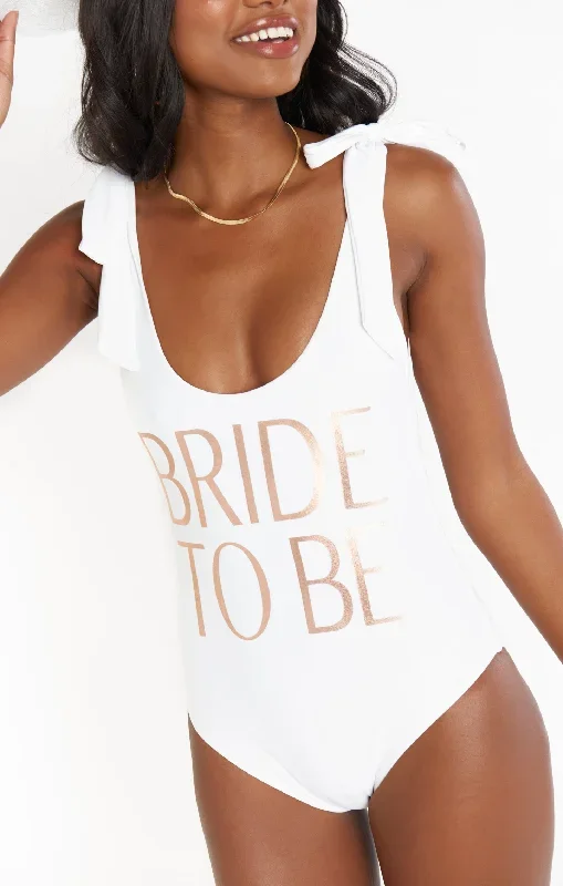 Oceana One Piece ~ Bride To Be Graphic