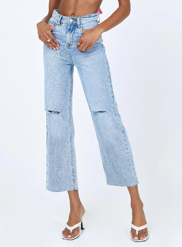 Olbia Wide Leg Denim Jeans