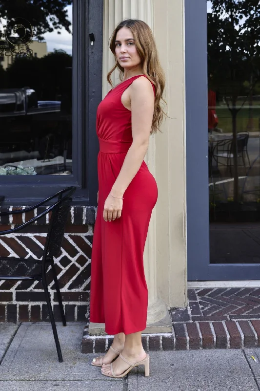 petite-v-neck-sleeveless-jumpsuit-red