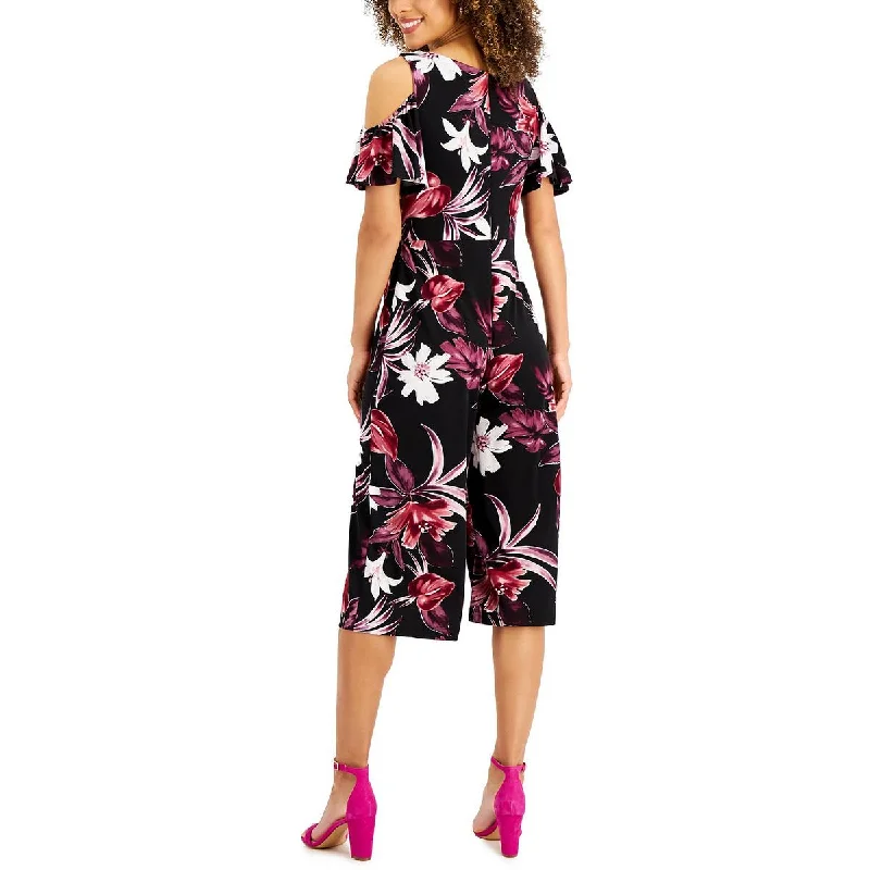 petites-womens-v-neck-floral-jumpsuit