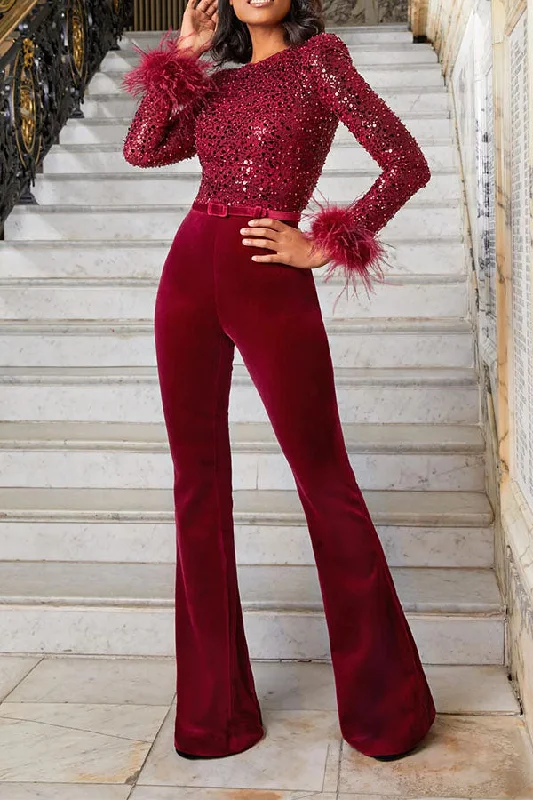 ready-for-vegas-feather-detail-trim-sequin-jumpsuit