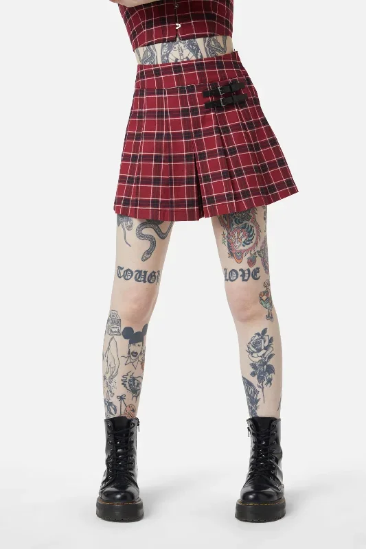 Revenge Tartan Skort