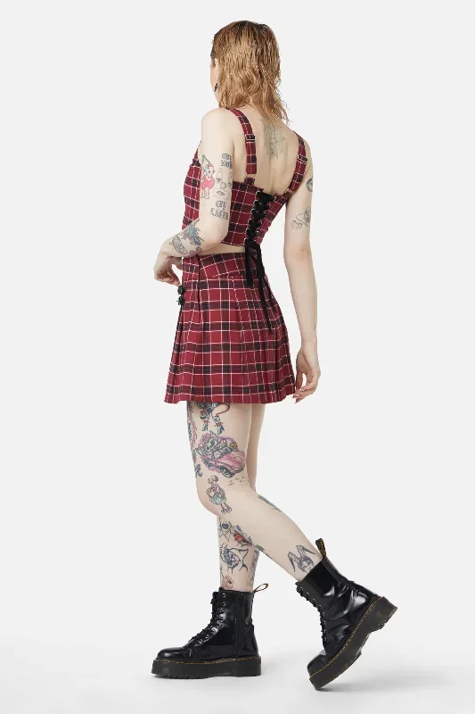 revenge-tartan-skort