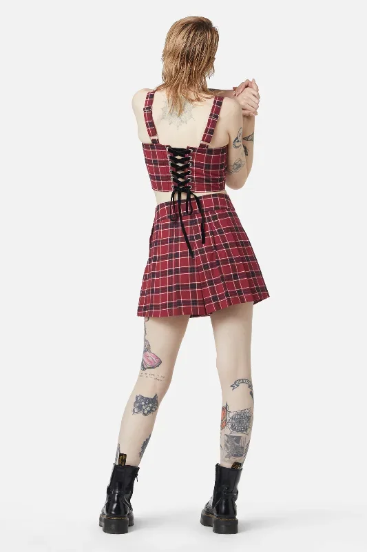 revenge-tartan-skort