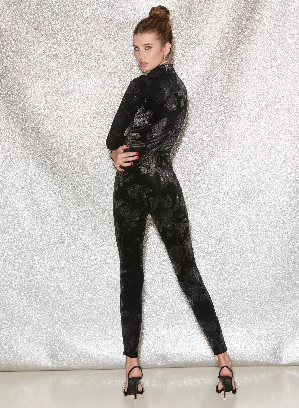 rose-velvet-catsuit-black