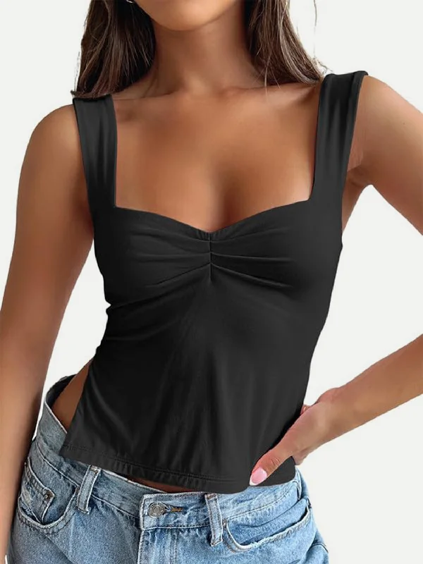 ruched-sweetheart-neck-wide-strap-tank