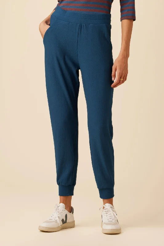 Skylar Luxe Fleece Jogger - Azure