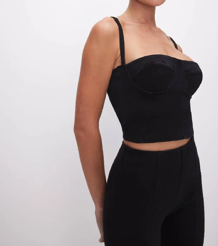 soft-sculpt-bustier-crop-top-in-black-denim